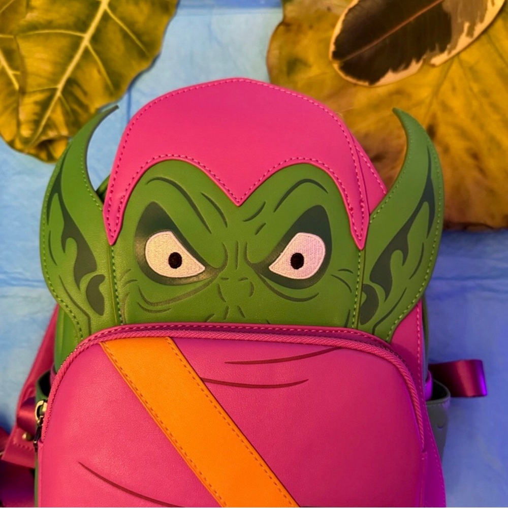 Disney Parks Loungefly Figment 2024 Epcot Food & Wine Festival Mini Backpack bag